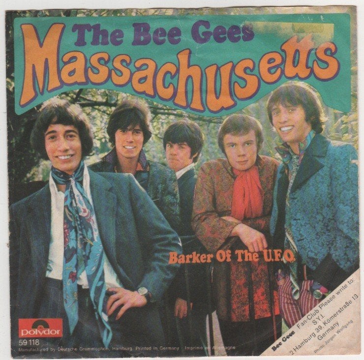 The Bee Gees- Massachusetts, Gebruikt, Verzenden, 7 inch, Pop