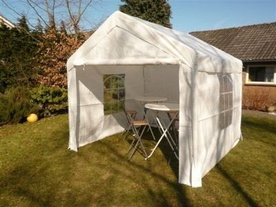 Partytent huren 3x4, 4x4, 3x6, 4x6, 4x8 -  statafels .heater, Ophalen, Gebruikt, Partytent, 2 meter of meer