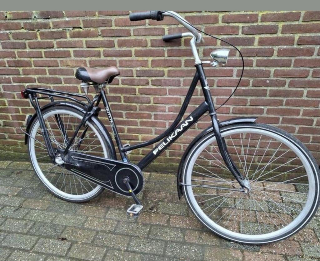 Pelikaan Damesfiets - Gebruikt, Fietsen en Brommers, Fietsen | Dames | Damesfietsen, Gebruikt, Overige merken, Versnellingen, 53 tot 56 cm