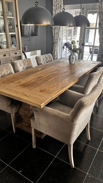 6 keukenstoelen, Huis en Inrichting, Stoelen, Ophalen, Gebruikt, Overige kleuren, Klassiek