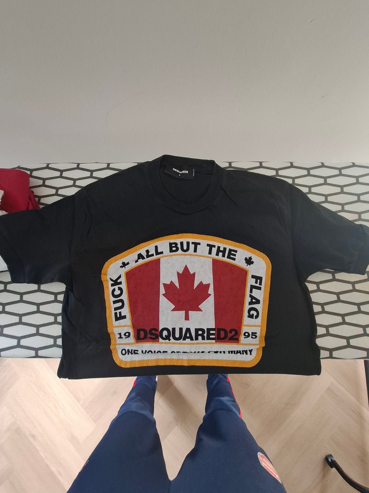Origineel Dsquared2 T-shirt S, Dsquared2, Zwart, Ophalen of Verzenden, Gedragen