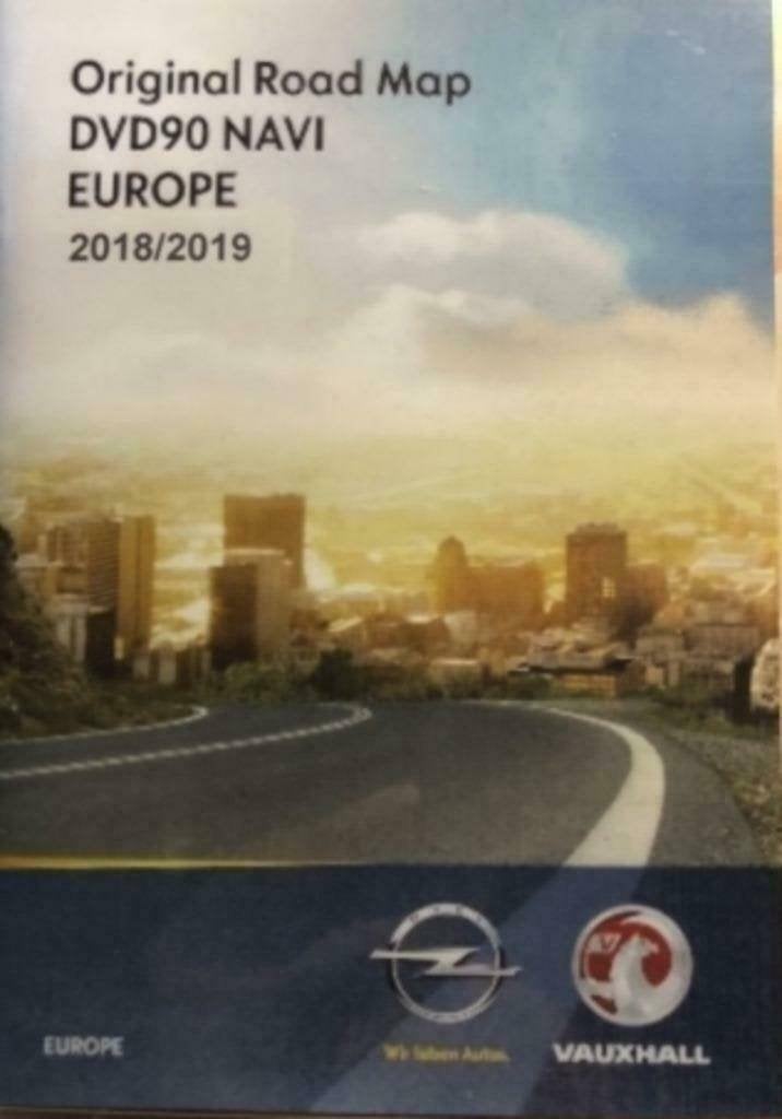 Opel DVD's DVD90 Navigatie van 2019, Computers en Software, Navigatiesoftware, Verzenden, Nieuw, Update