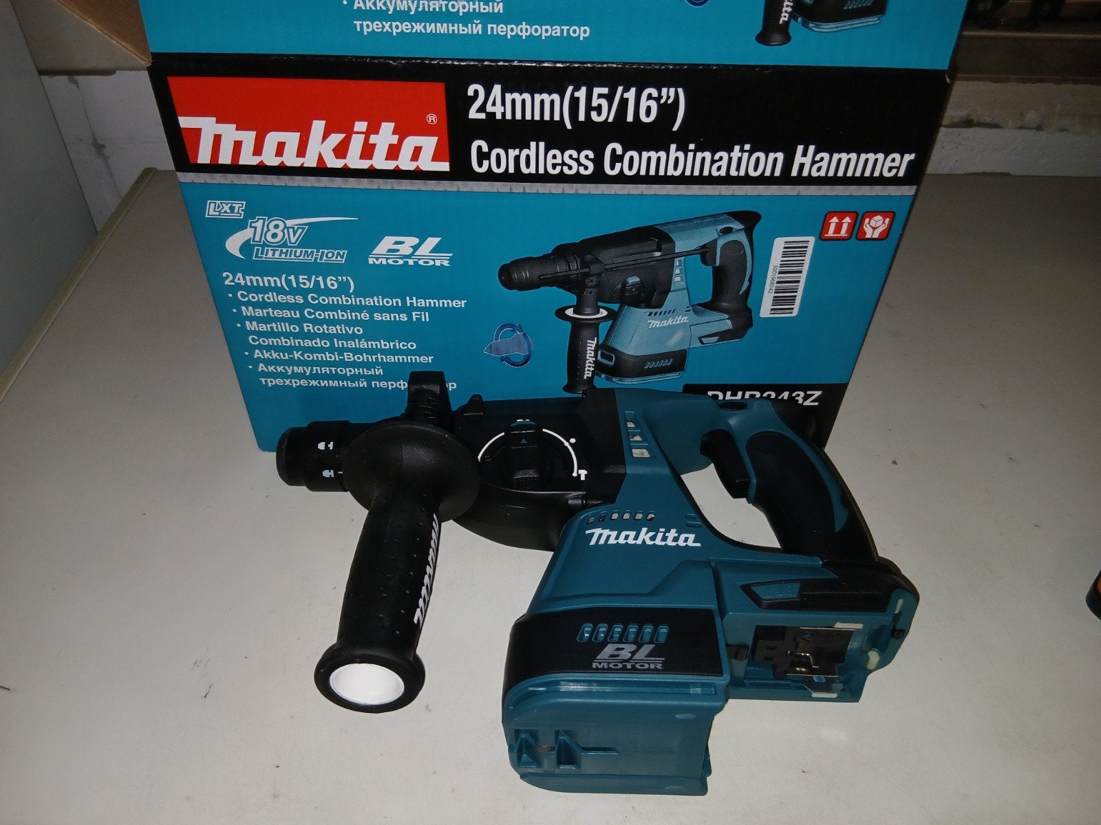 Makita DHR243Z Accu Boorhamer - Nieuw (zonder accu), Ophalen of Verzenden, Nieuw