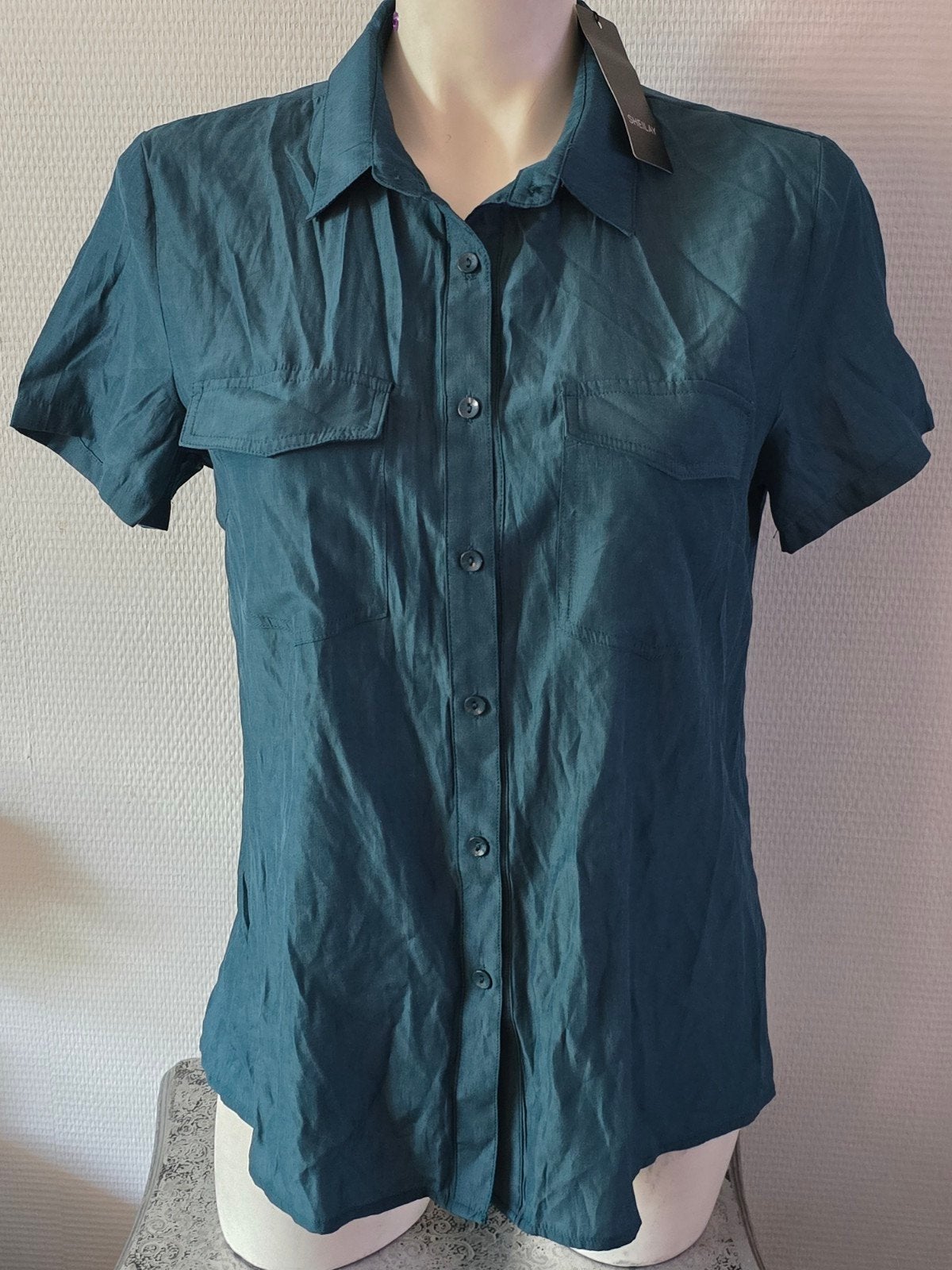 Sheilay Blouse Korte Mouw - Maat L " Nieuw ", Maat 42/44 (L), Nieuw, Ophalen of Verzenden, SHEILAY