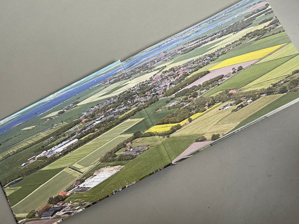 Friesland van boven / Luchtfotografie , Ophalen of Verzenden, 20e eeuw of later, Zo goed als nieuw
