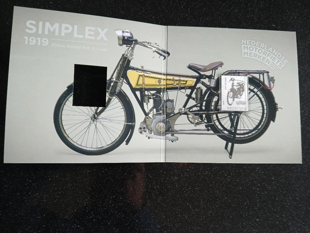 zilveren zegel SIMPLEX, Ophalen of Verzenden, Na 1940, Postfris