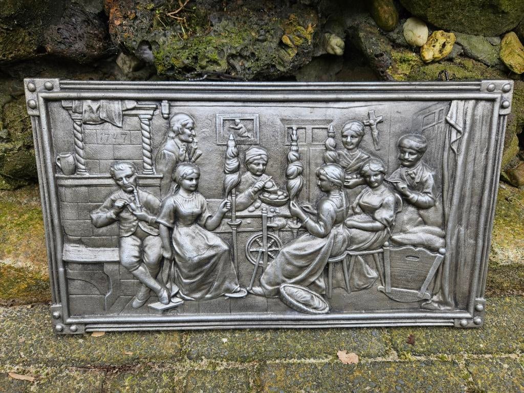 Ijzeren/metalen 3D prent/schilderij, Antiek en Kunst, Ophalen of Verzenden