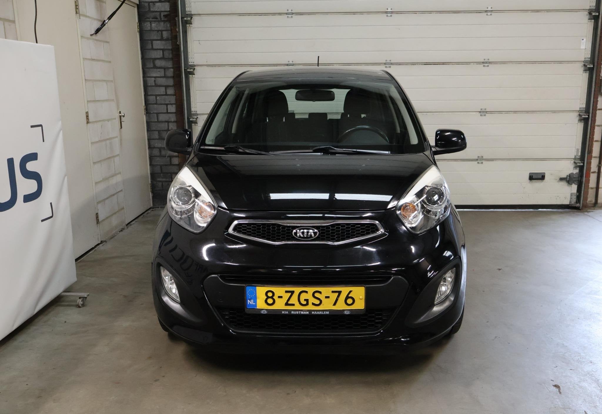 Kia Picanto 1.0 CVVT BusinessLine NAP 3e eigenaar Airco APK, Voorwielaandrijving, Euro 5, Stof, Gebruikt