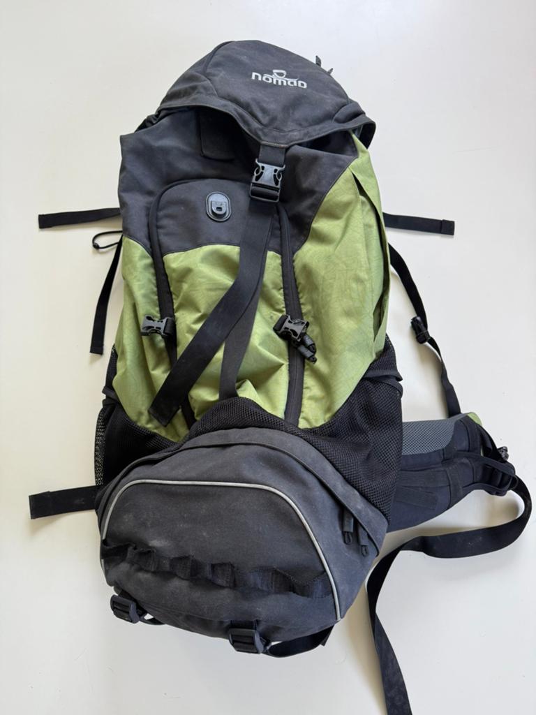 Nomad rugzak 80 liter, Ophalen, Gebruikt, Trekking, 60 cm of meer