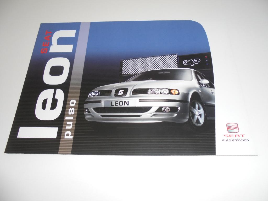 brochure Seat Leon Pulso  2004, Boeken, Ophalen of Verzenden, Nieuw, Overige merken
