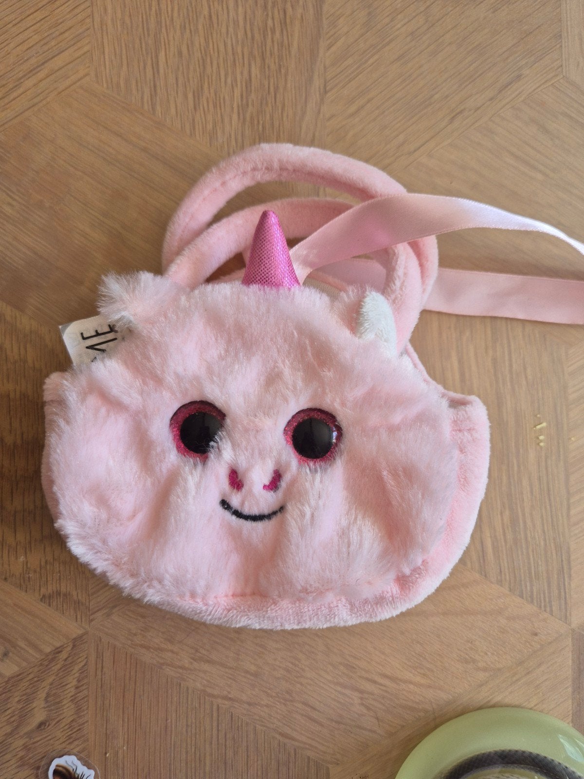 Roze unicorn tasje, Ophalen of Verzenden, Zo goed als nieuw
