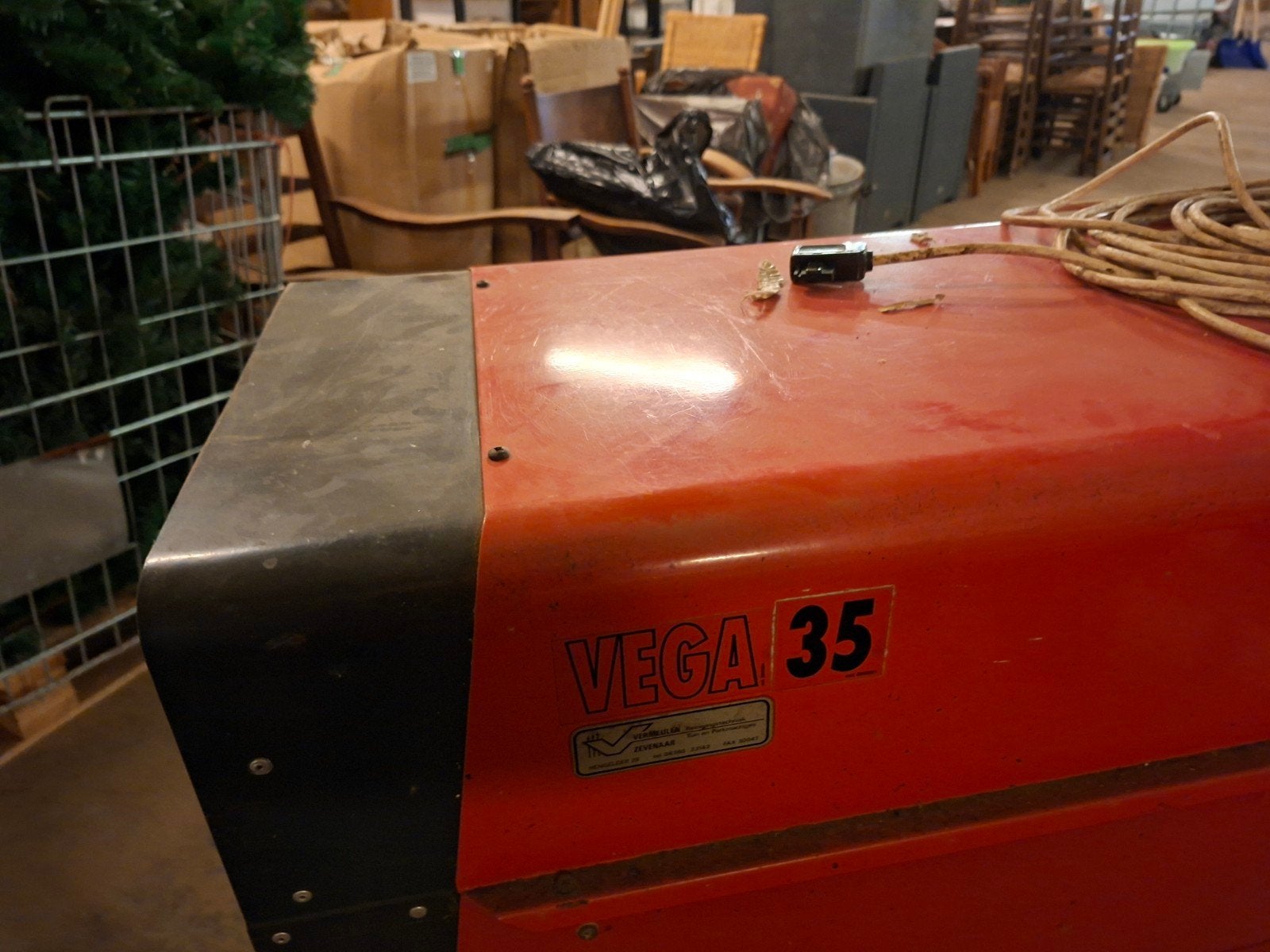 Prima werkend heteluchtkanon - ITM Italia Vega 35, Ophalen of Verzenden