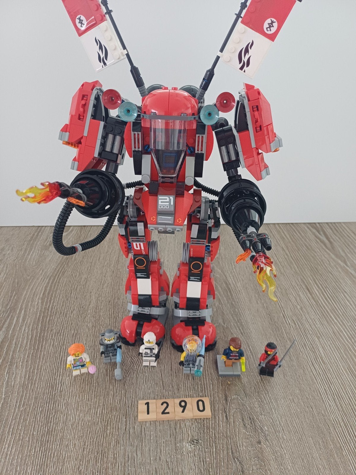 Lego Ninjago Fire Mech 70615, Ophalen of Verzenden