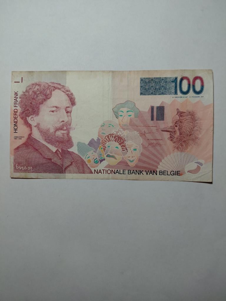 België 100 francs, Ophalen of Verzenden