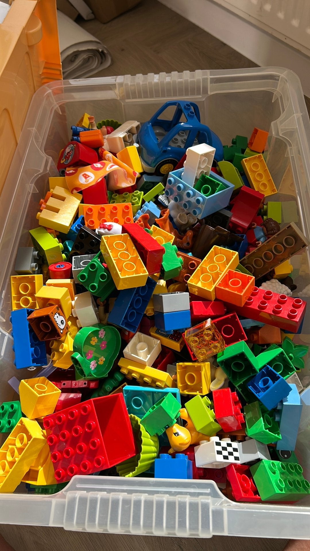 Duplo met rijdende bak, Ophalen of Verzenden, Zo goed als nieuw