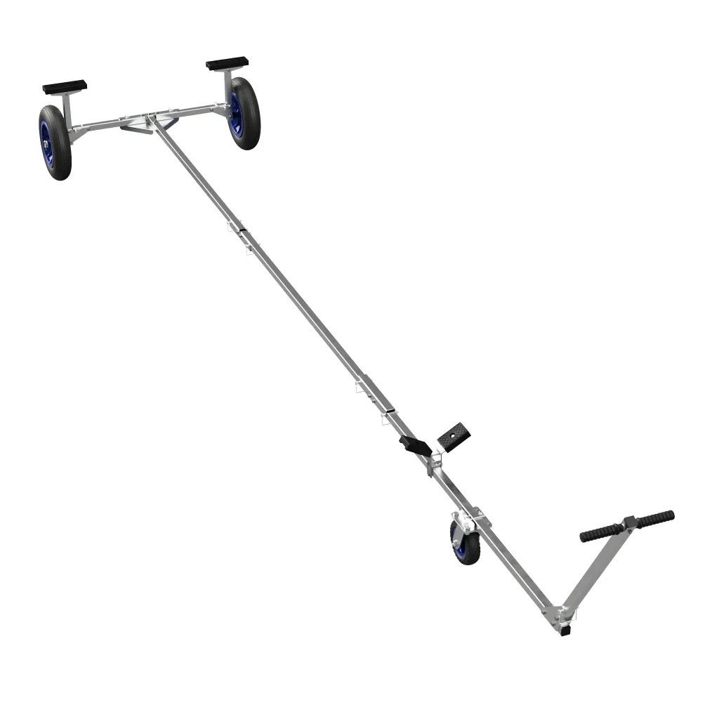 Opvouwbare boot trolley rubberboot/strandtrailer, Ophalen of Verzenden, Zo goed als nieuw, Overige typen, Zeilboot of Motorboot