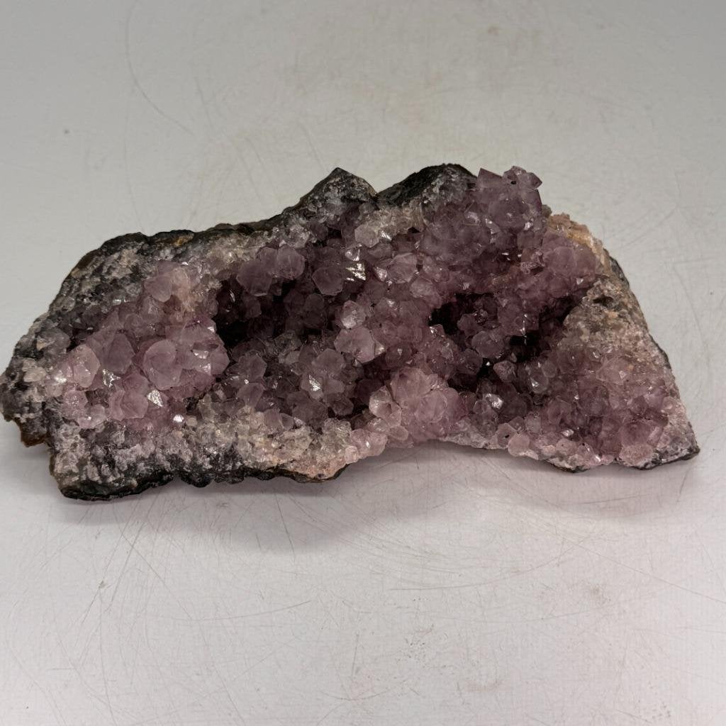 Unieke amethist cluster uit Uruguay, Ophalen of Verzenden, Mineraal