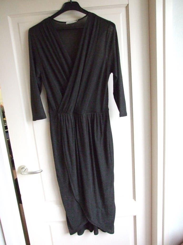 Sissy-Boy feest jurk antraciet met glittertje maat L/40/42, Maat 38/40 (M), Zwart, Sissy-Boy, Ophalen of Verzenden