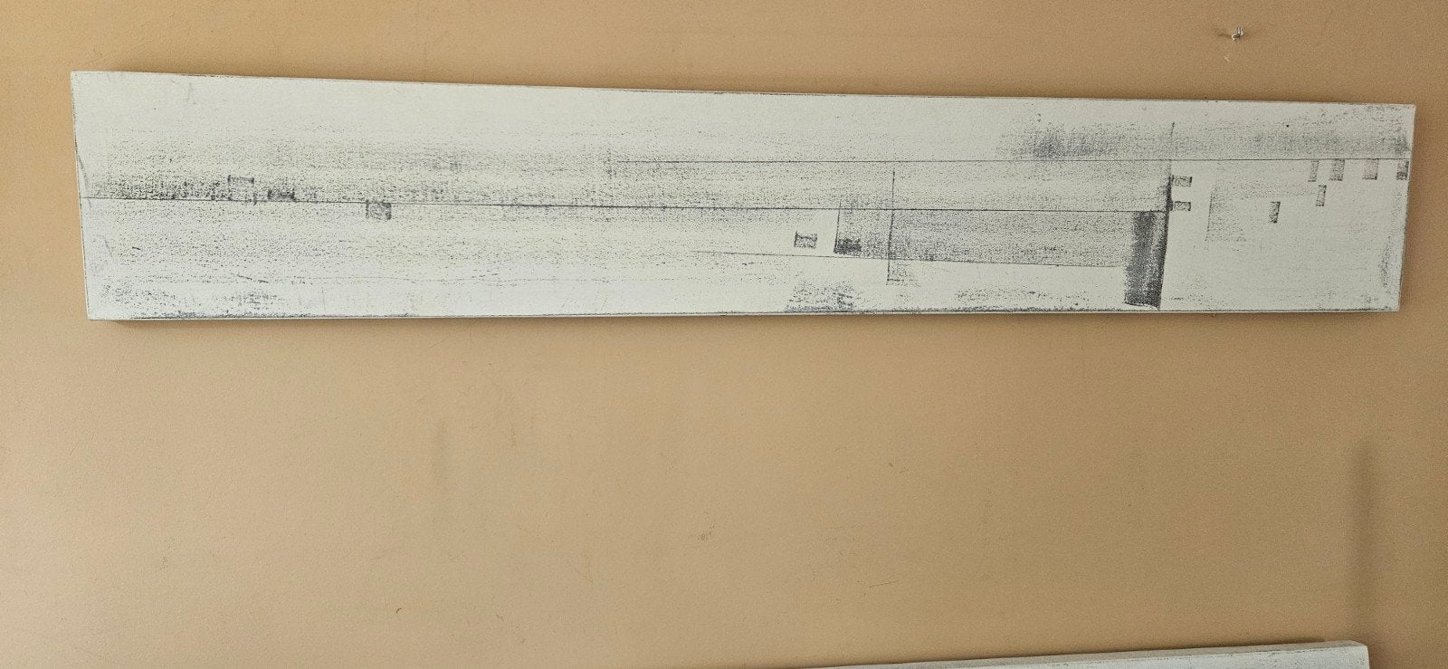 2 x Dario Bosa Abstract Kunstwerk - 180x30 cm, Ophalen