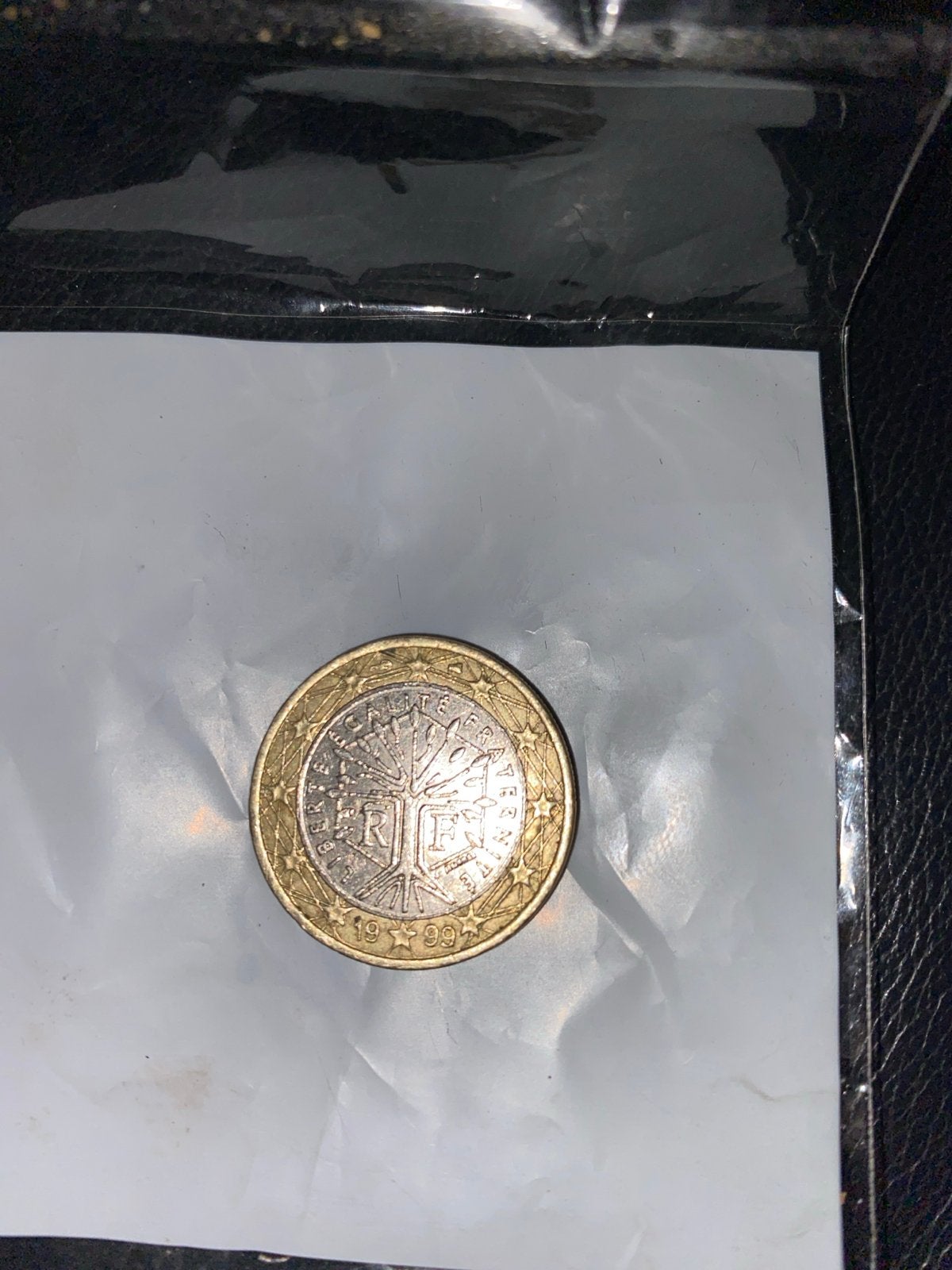Zeldzame Franse 1 Euro munt 1999, Postzegels en Munten, Munten | Europa | Euromunten, Ophalen, Frankrijk, 1 euro, Losse munt