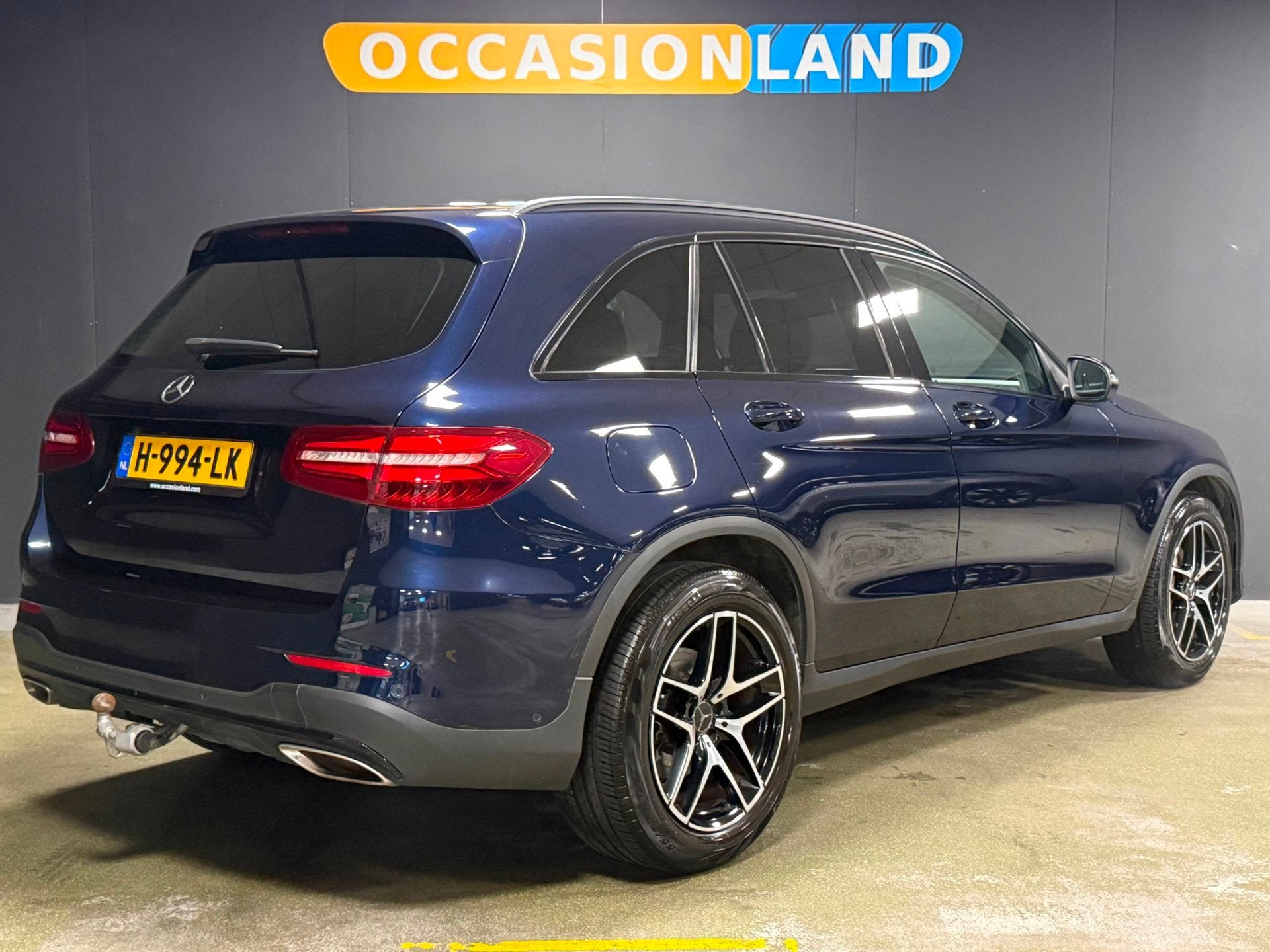Mercedes-Benz GLC-klasse 250 AMG Line 4MATIC Sport Edition P, Auto's, Automatische klimaatregeling, Gebruikt, 4 cilinders, Blauw