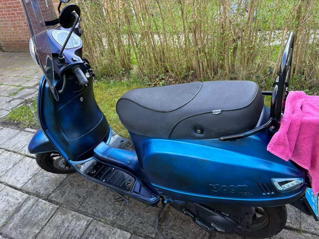 Agm blauwe, Fietsen en Brommers, Overige merken, Gebruikt, Ophalen of Verzenden, Benzine