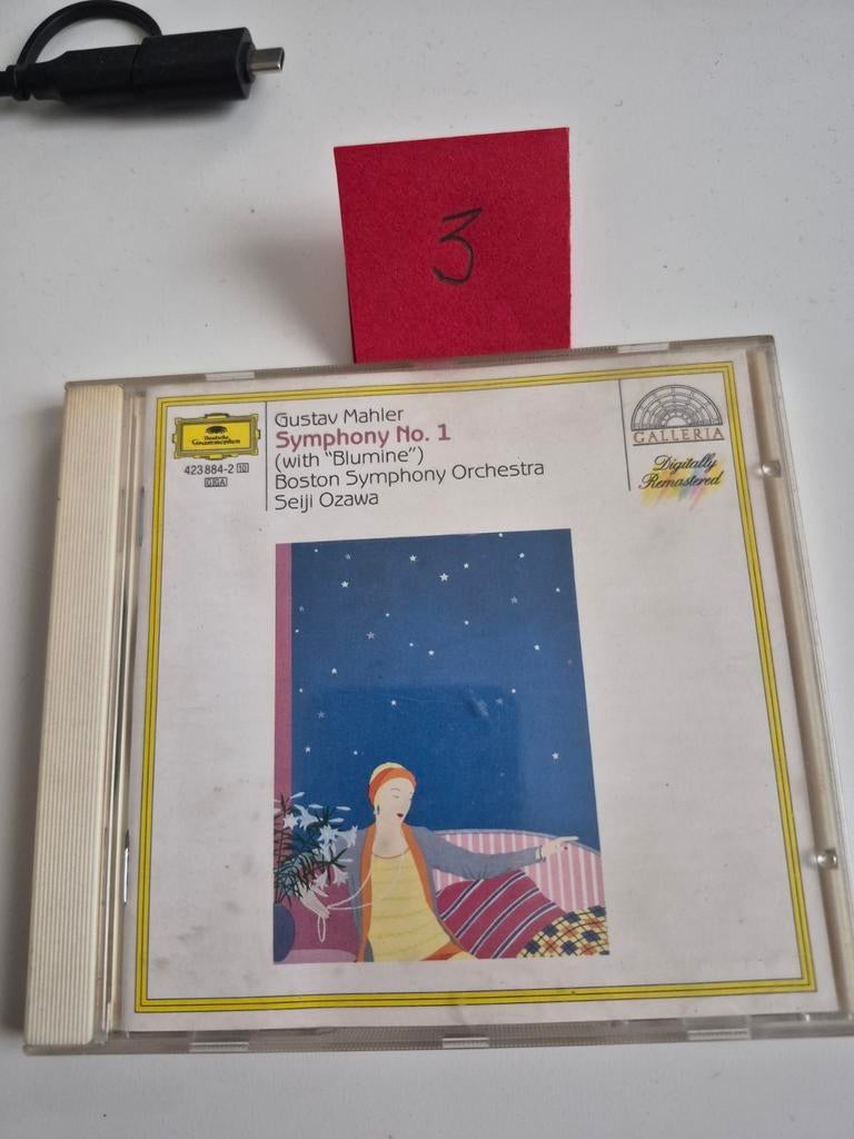 Gustav Mahler: Symfonie Nr. 1 (Boston Symphony Orchestra), Ophalen of Verzenden, Romantiek, Gebruikt, Orkest of Ballet