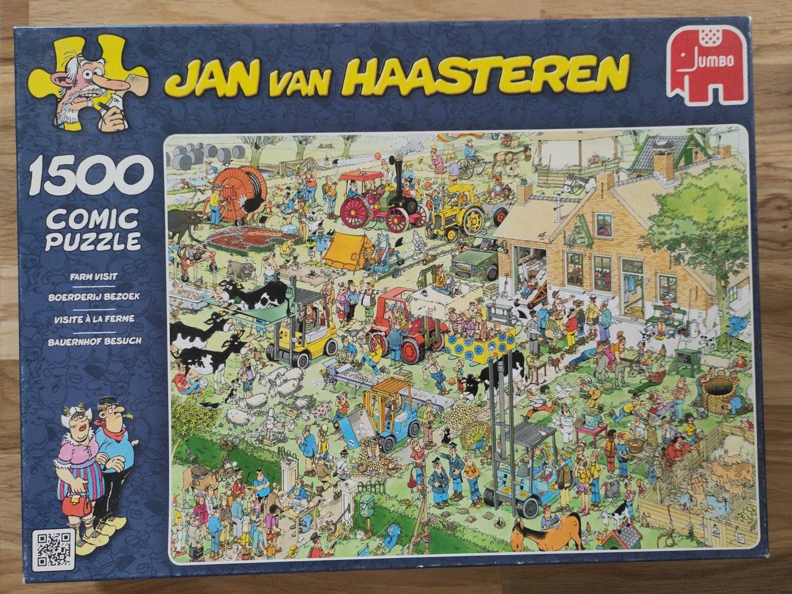 Jan van Halsteren puzzel 1500, Ophalen of Verzenden, 500 t/m 1500 stukjes, Zo goed als nieuw, Legpuzzel