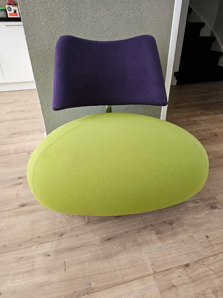 Leolux pallone  - Groen en Paars, Ophalen, Gebruikt, Overige kleuren, Stof