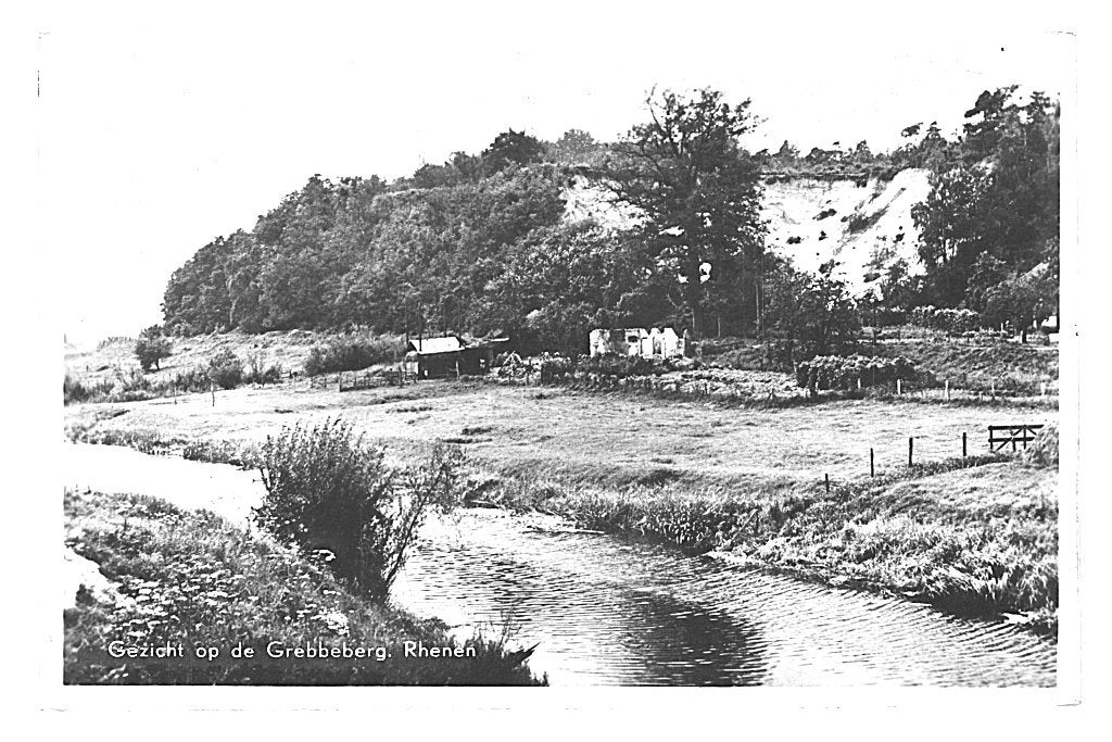 950009	Rhenen	Utr Grebbeberg	*Nette oude kaart	Niet gelopen, Verzamelen, Ophalen of Verzenden, 1940 tot 1960, Ongelopen, Gelderland