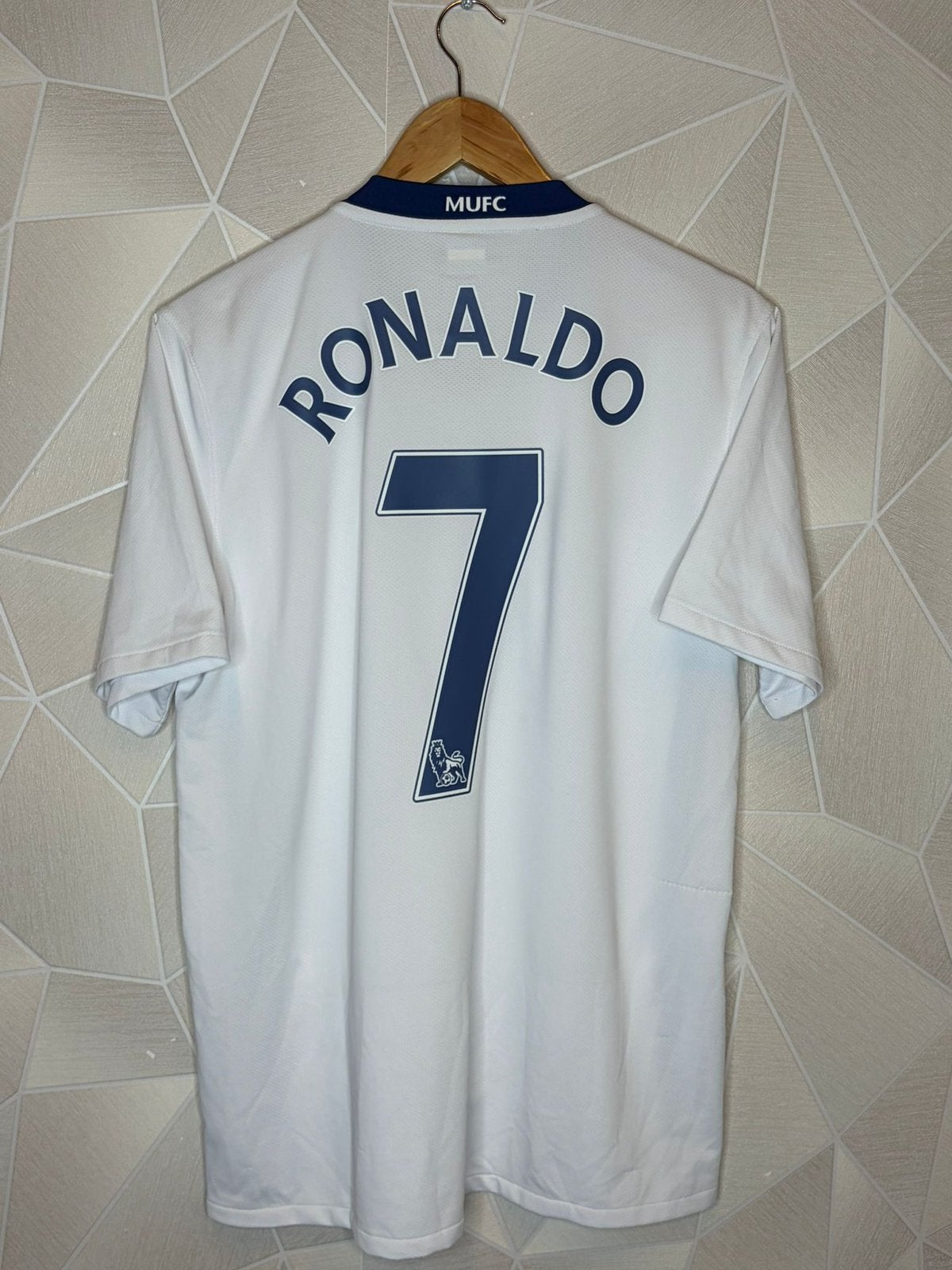 Manchester United Uit 2008/2009 Ronaldo, Sport en Fitness, Voetbal, Shirt, ., Zo goed als nieuw, .