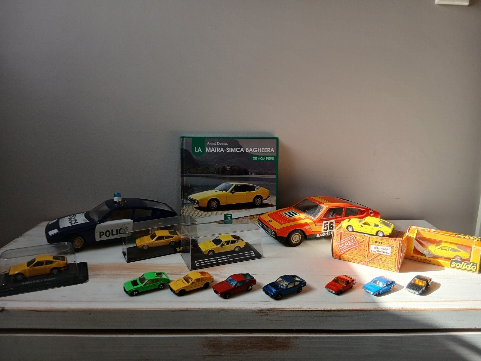 Verzameling Matra-Simca Bagheera modelauto's, Verzenden, Gebruikt, Auto