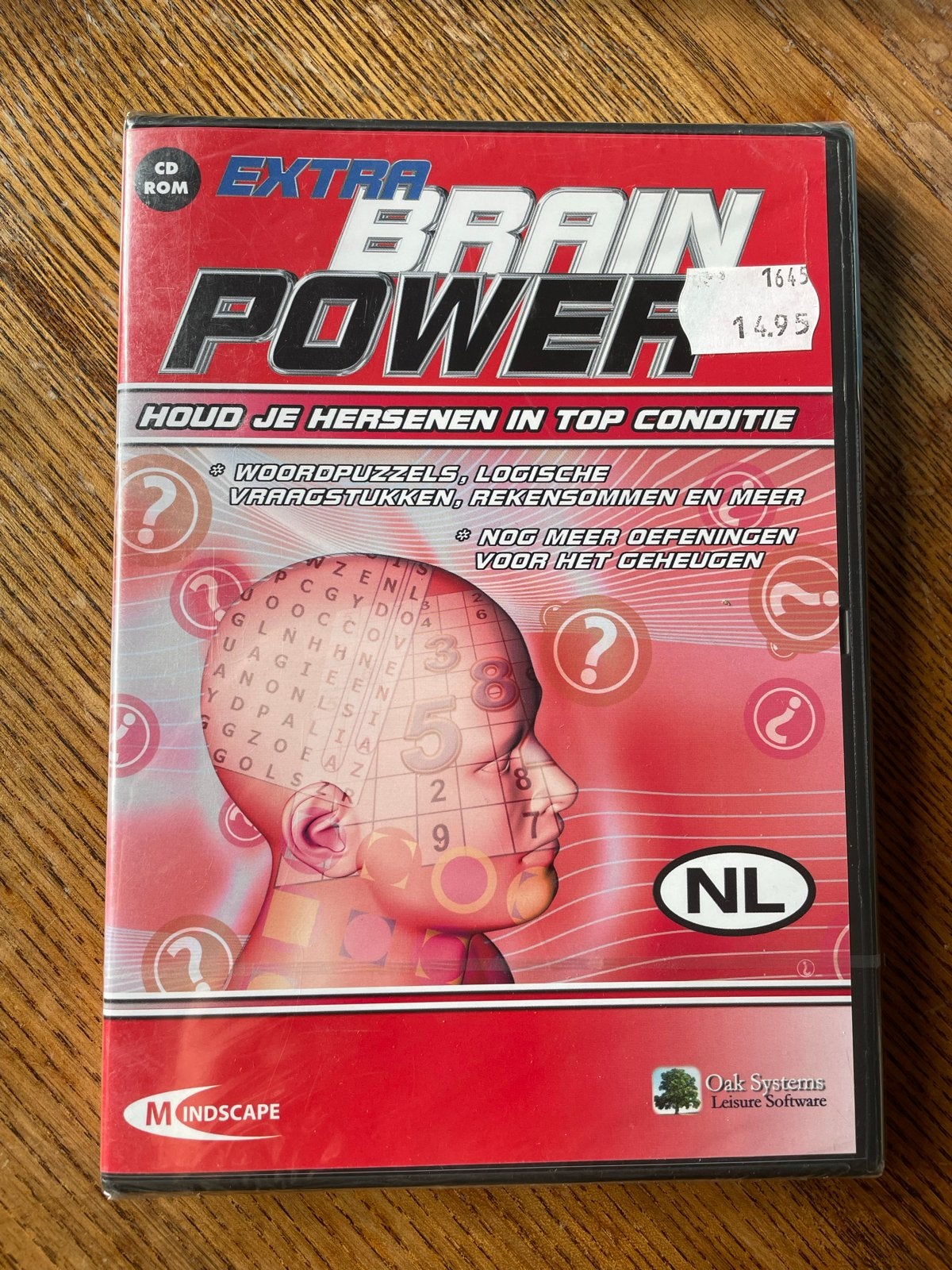 Extra Brain Power CD-ROM - Nieuw Geseald, Puzzel en Educatief, 1 speler, Nieuw, Ophalen of Verzenden