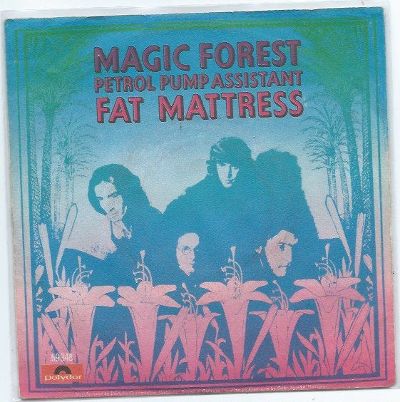 Fat Mattress- Magic Forest, Cd's en Dvd's, Vinyl Singles, Zo goed als nieuw, Pop, Beschermende buitenhoes, Fotohoes, 7 inch, Verzenden