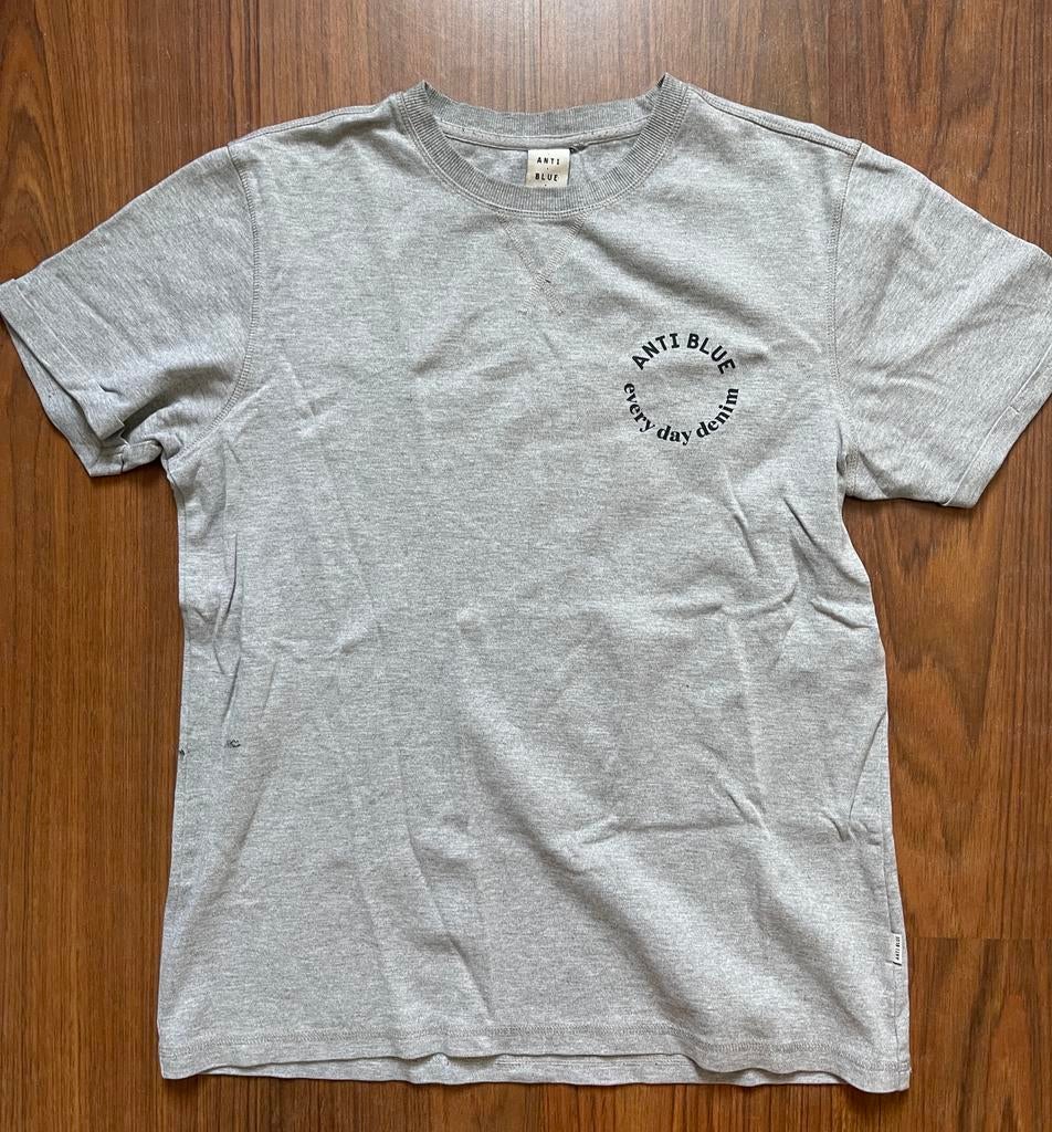 Grijs anti blue shirt, M, Ophalen of Verzenden, Gedragen, Maat 48/50 (M), Grijs