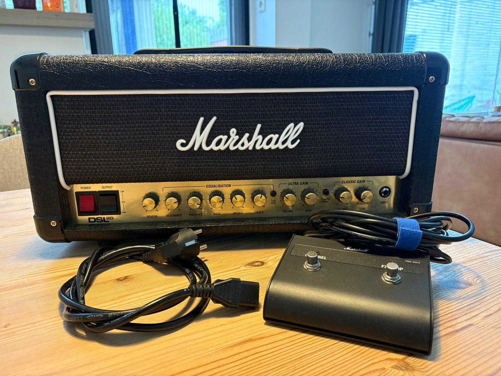 Marshall DSL20HR Gitaarversterker Top - Zo goed als nieuw, Muziek en Instrumenten, Ophalen, Zo goed als nieuw, Gitaar, Minder dan 50 watt