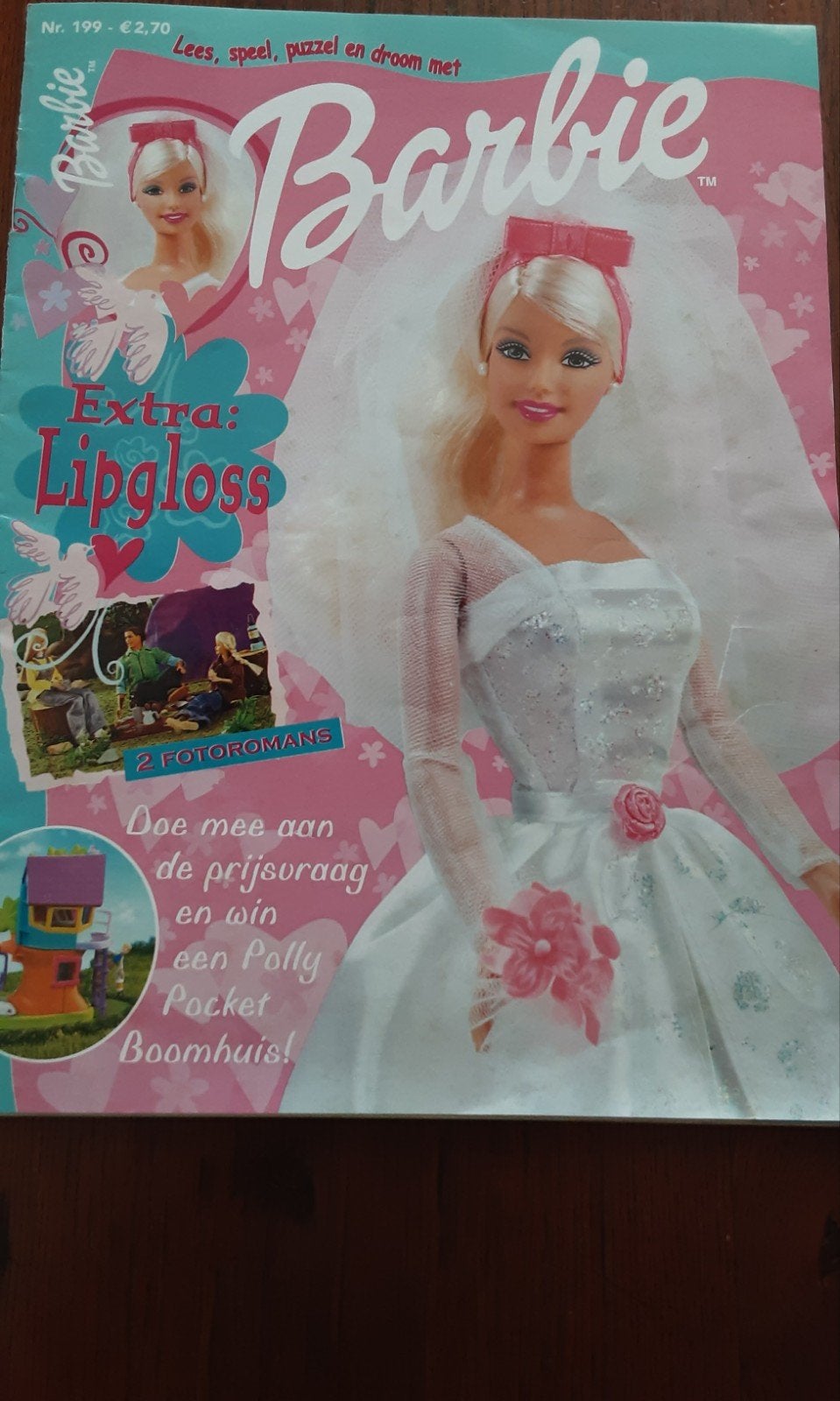 Barbie Magazine, tijdschrift. O.a. Poster Barbie als bruid., Ophalen of Verzenden, Zo goed als nieuw, Overige typen