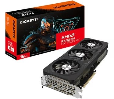 Gigabyte AMD Radeon RX 7600 XT Gaming OC 16GB, Computers en Software, AMD, GDDR6, PCI-Express 4, Ophalen of Verzenden