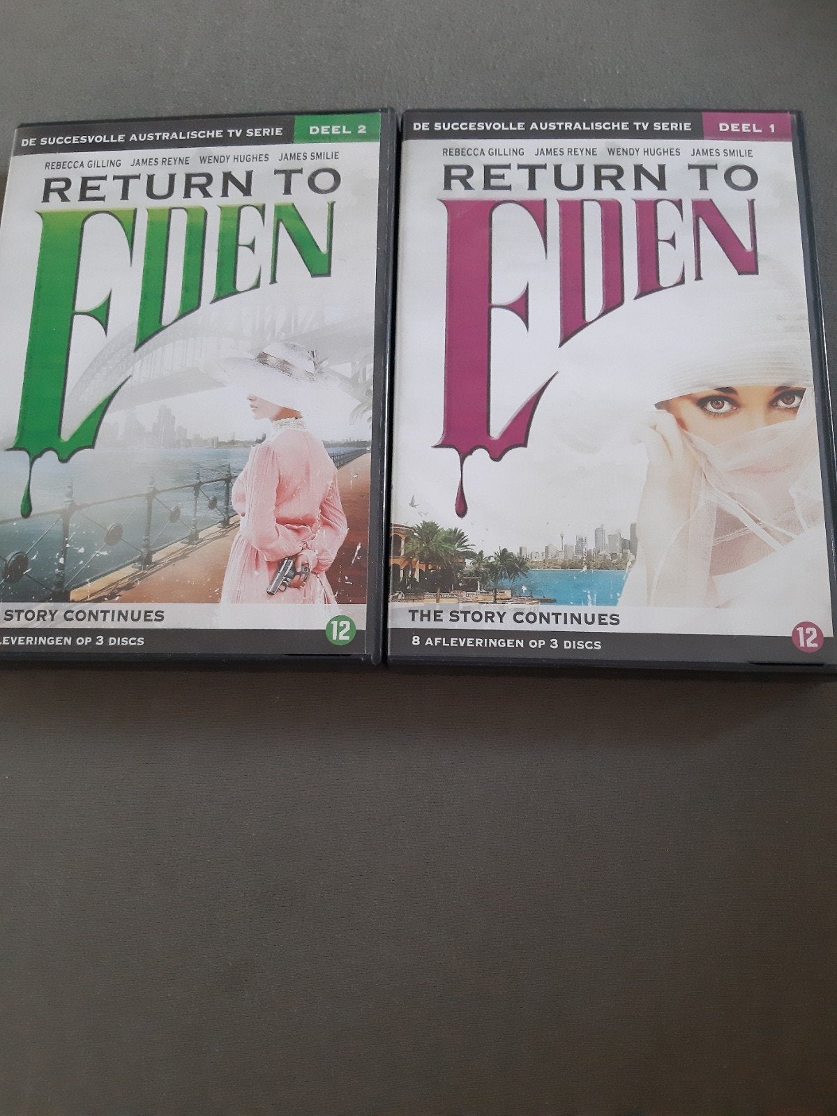 Return to Eden - Deel 1 & 2 (DVD, Gebruikt), Nederlands, Ophalen of Verzenden, Vanaf 12 jaar, Gebruikt