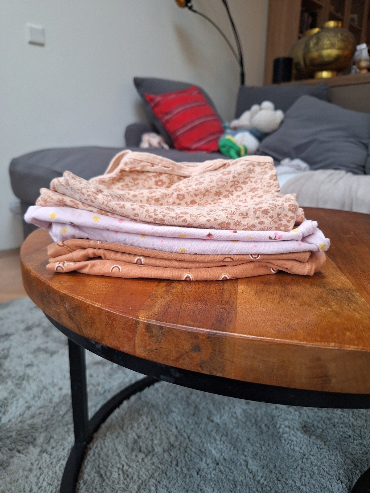 Set van 7 Rompertjes maat 74, Sweet & Soft, Nacht- of Onderkleding, Meisje, Ophalen of Verzenden, Zo goed als nieuw