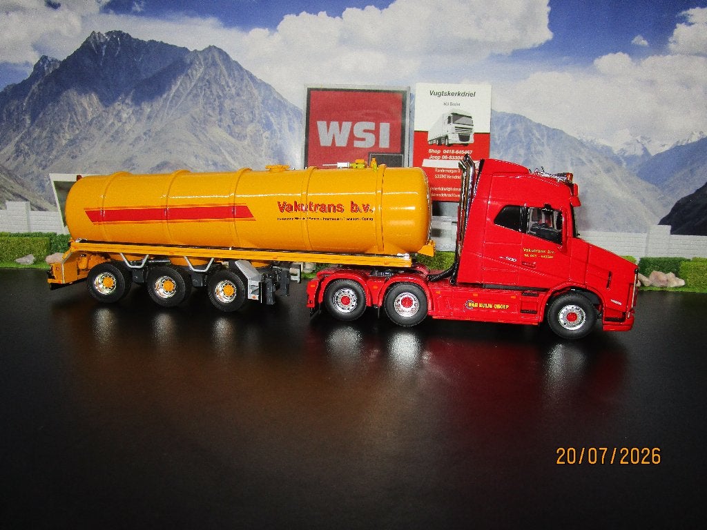 vakutrans vlastuin vt5 6x2 vacuum tank trailer 01-5202, Hobby en Vrije tijd, Ophalen, Nieuw, Bus of Vrachtwagen, Wsi