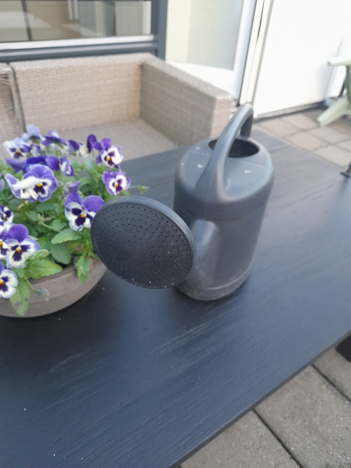 gieter, 10 liter  met inhoudsindicatie, Tuin en Terras, Ophalen of Verzenden, Gebruikt, Kunststof