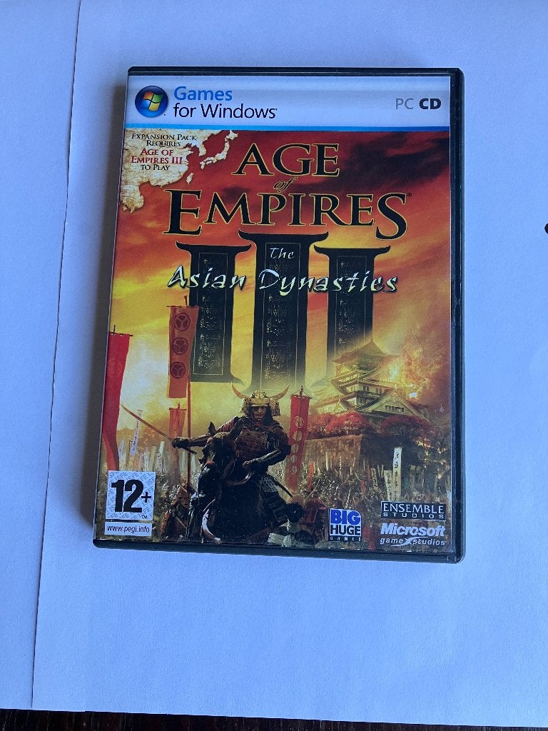 age of empires III 3 expansion the asian dynasties pc game, 1 speler, Ophalen of Verzenden, Strategie en Constructie, Vanaf 12 jaar