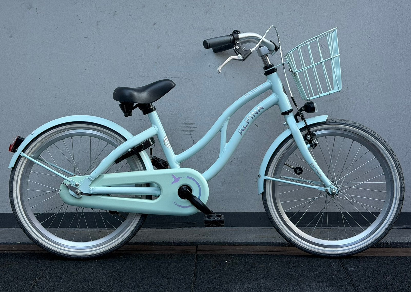 Alpina Ocean, 20 inch, complete, hele nette meidenfiets, Ophalen, Terugtraprem, 20 inch, Handrem