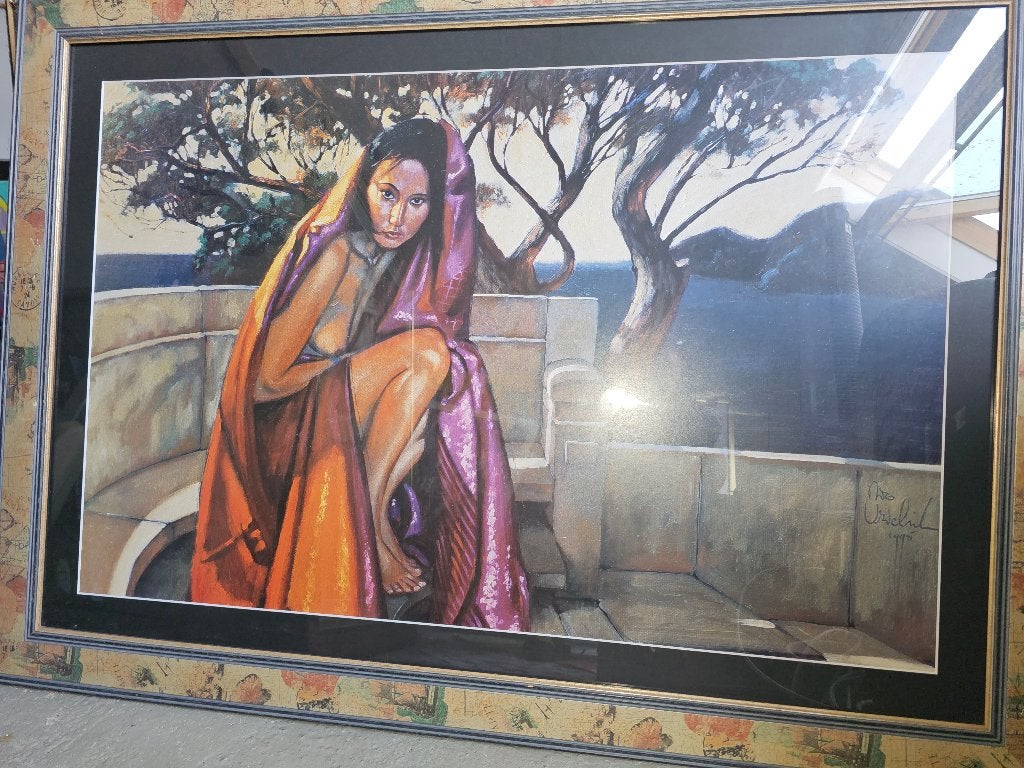 Origineel werk van Nico Vrielink  Klaar voor aan de muur, Ophalen