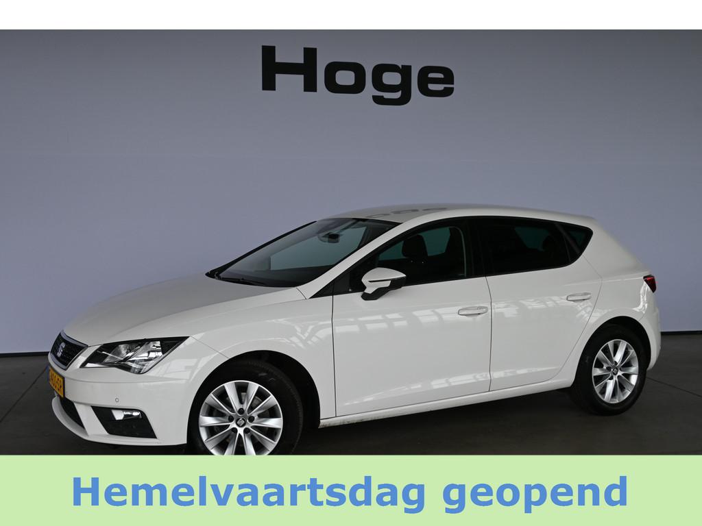 SEAT Leon 1.5 TSI Style Ultimate Edition Clima Navigatie Cru, Auto's, Stof, 4 cilinders, Met garantie (alle), Leon