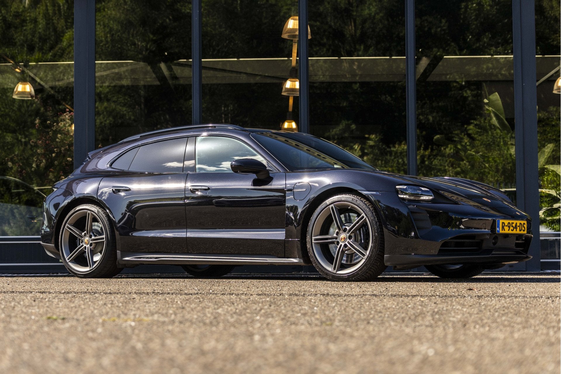 Porsche Taycan Sport Turismo GTS 93 kWh SOH 95% (bj 2022), Auto's, Porsche, Automaat, Gebruikt, 110 €/maand, 4 stoelen