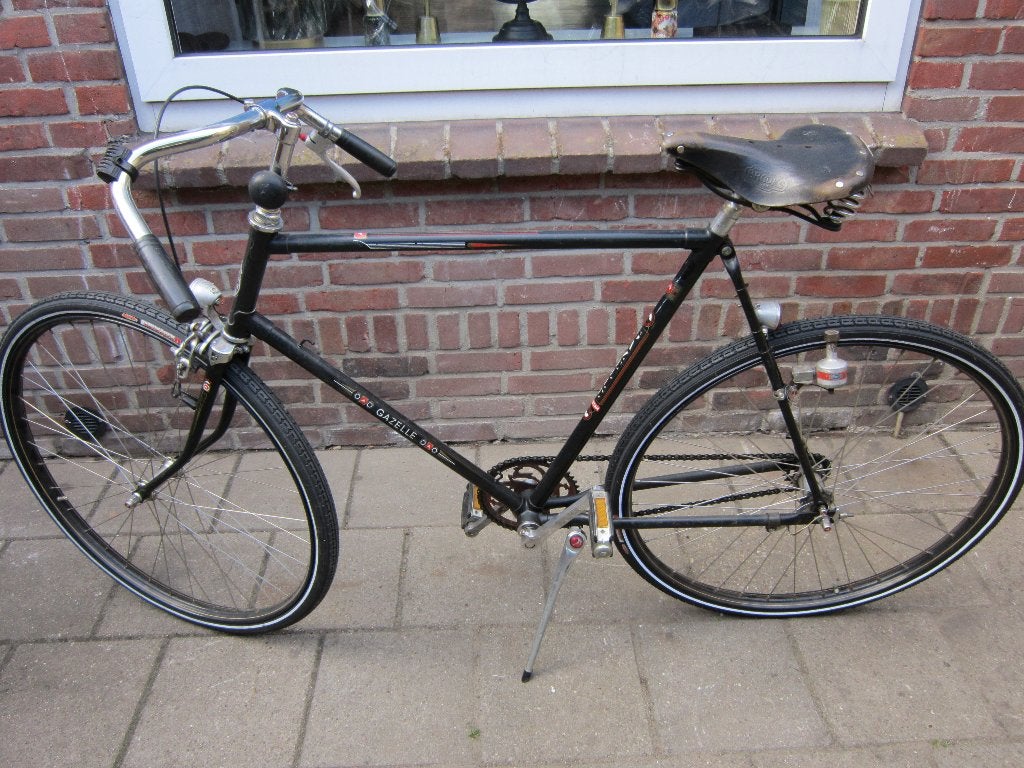 Eigenbouw path racer Gazelle ., Ophalen, Terugtraprem, Jaren '60 of nieuwer, 59 cm of meer