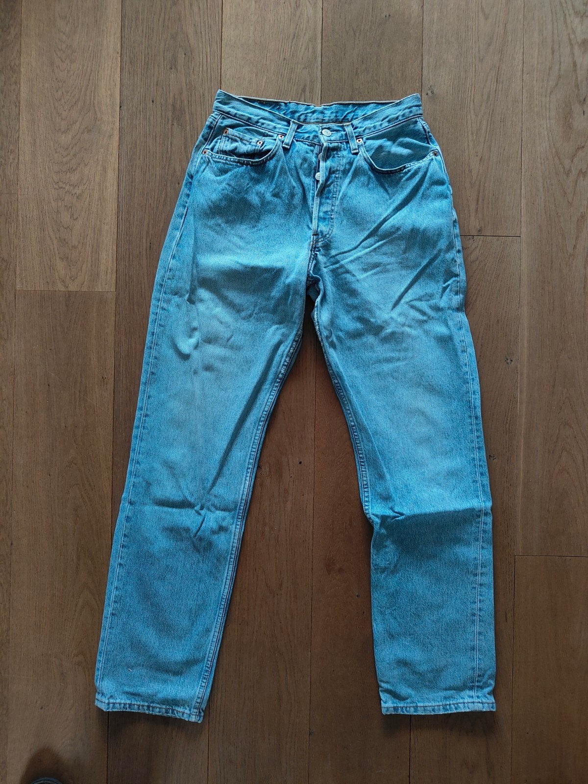 Levi's 508 bootcut jeans maat W30 L34, Blauw, Ophalen of Verzenden, W30 - W32 (confectie 38/40), Gedragen