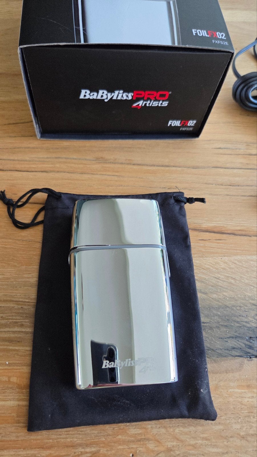 BaByliss Pro Foil FX02 scheerapparaat., Witgoed en Apparatuur, Ophalen of Verzenden, Zo goed als nieuw, Scheren en Epileren